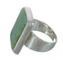 Southwest Sterling Silver Turquoise Inlay Ring Size 6-1/4 MX62303